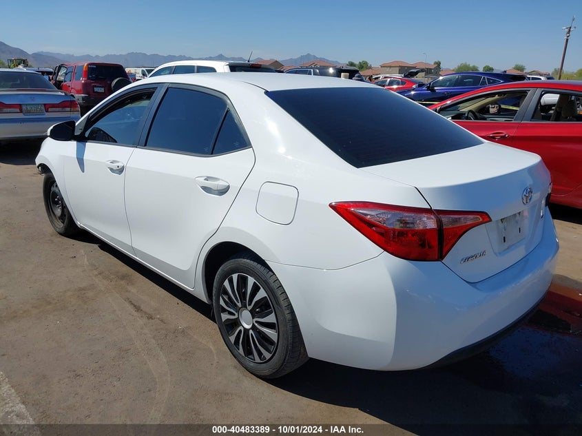 VIN 2T1BURHE0KC234214 2019 TOYOTA COROLLA LE