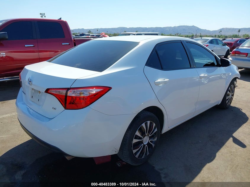 VIN 2T1BURHE0KC234214 2019 TOYOTA COROLLA LE