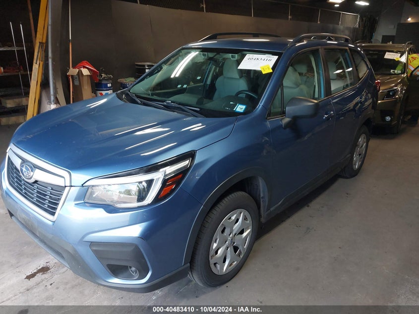 VIN JF2SKADC0MH442833 2021 SUBARU FORESTER
