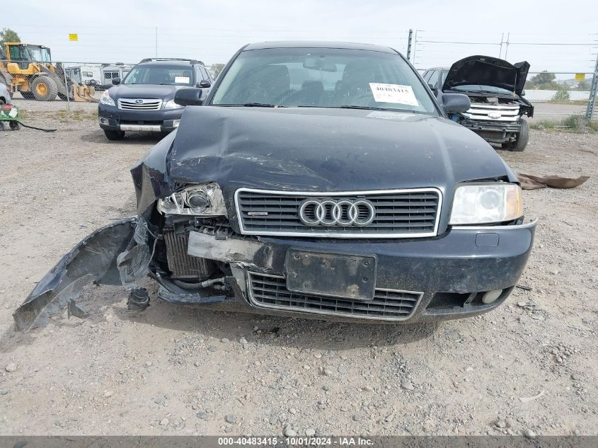 2004 Audi A6 2.7T Quattro VIN: WAULD64B14N022742 Lot: 40483415