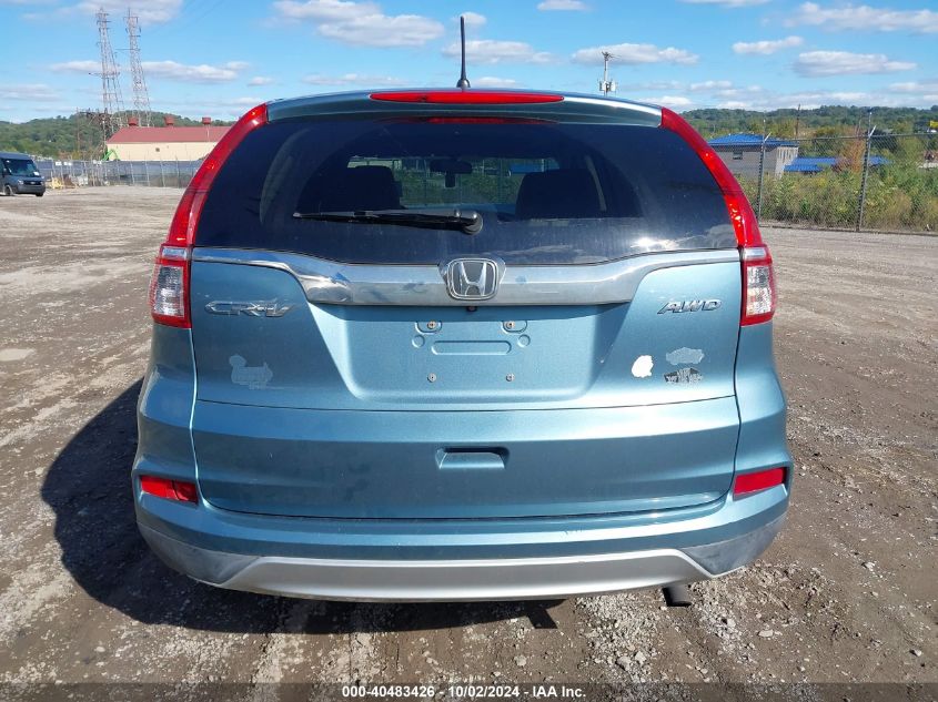 2015 Honda Cr-V Ex VIN: 2HKRM4H52FH697931 Lot: 40483426