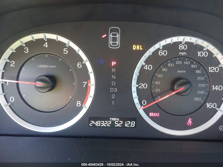 1HGCP36878A041580 2008 Honda Accord 3.5 Ex-L