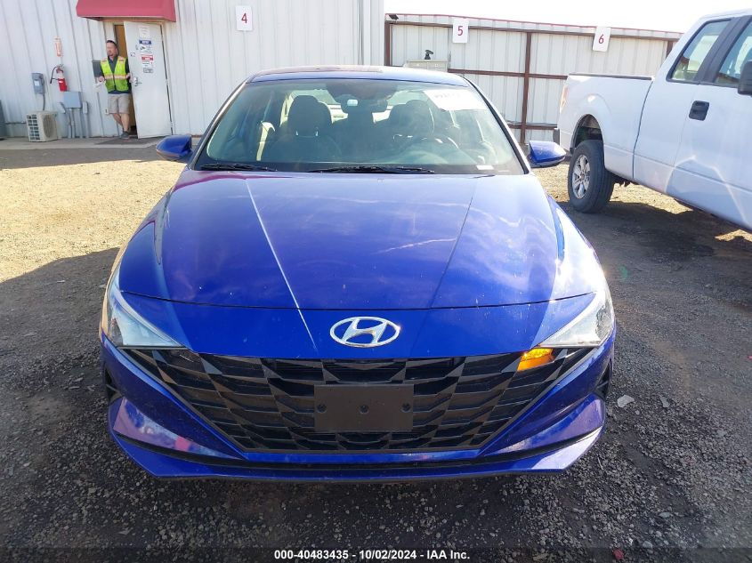 2023 Hyundai Elantra Hybrid Blue VIN: KMHLM4AJ7PU087104 Lot: 40483435