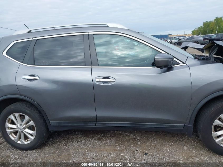 2015 Nissan Rogue Sv VIN: 5N1AT2MV4FC875825 Lot: 40483436