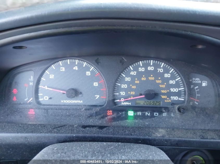 JT3HN86R7X0252481 1999 Toyota 4Runner Sr5 V6