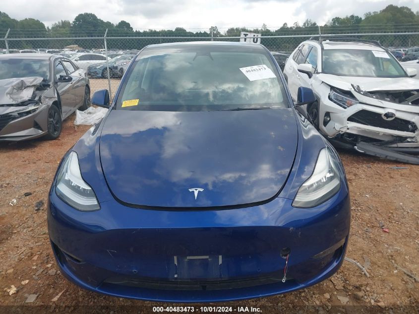 5YJYGAEEXMF145420 2021 Tesla Model Y