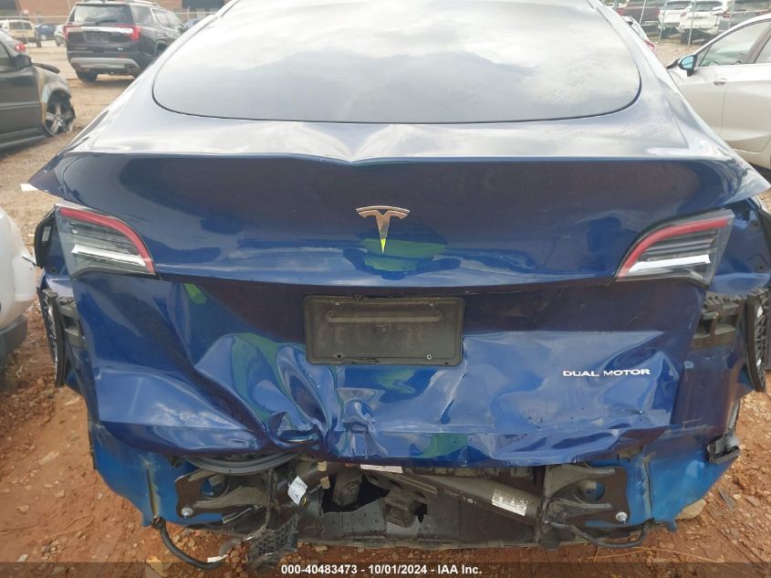 5YJYGAEEXMF145420 2021 Tesla Model Y