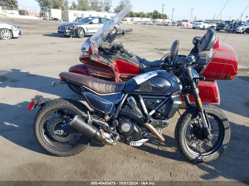 2024 Ducati Scrambler Icon VIN: ZDMKAT3M3RB004149 Lot: 40483475