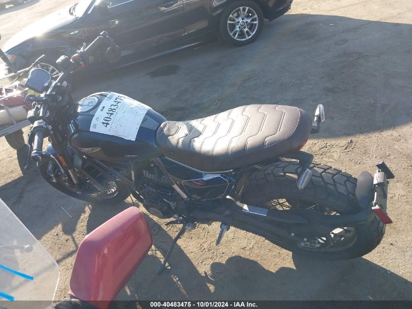 2024 Ducati Scrambler Icon VIN: ZDMKAT3M3RB004149 Lot: 40483475