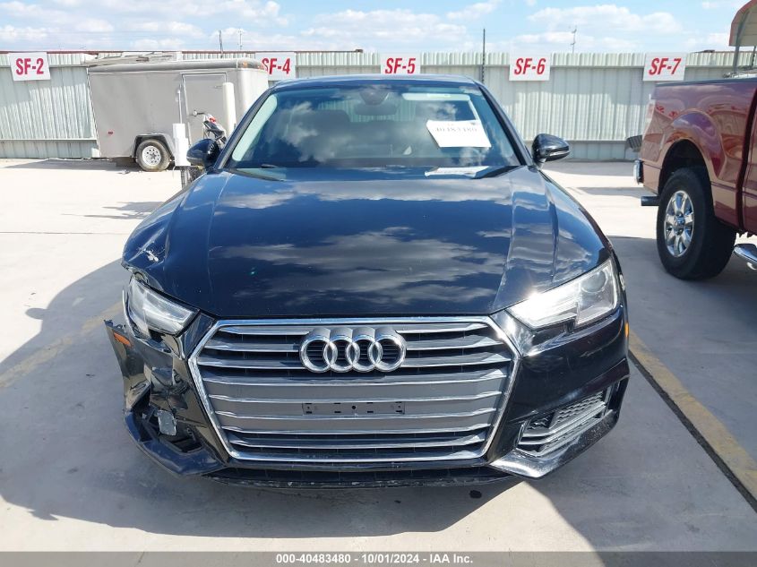 2017 Audi A4 2.0T Season Of Audi Ultra Premium VIN: WAUKMAF49HN057757 Lot: 40483480