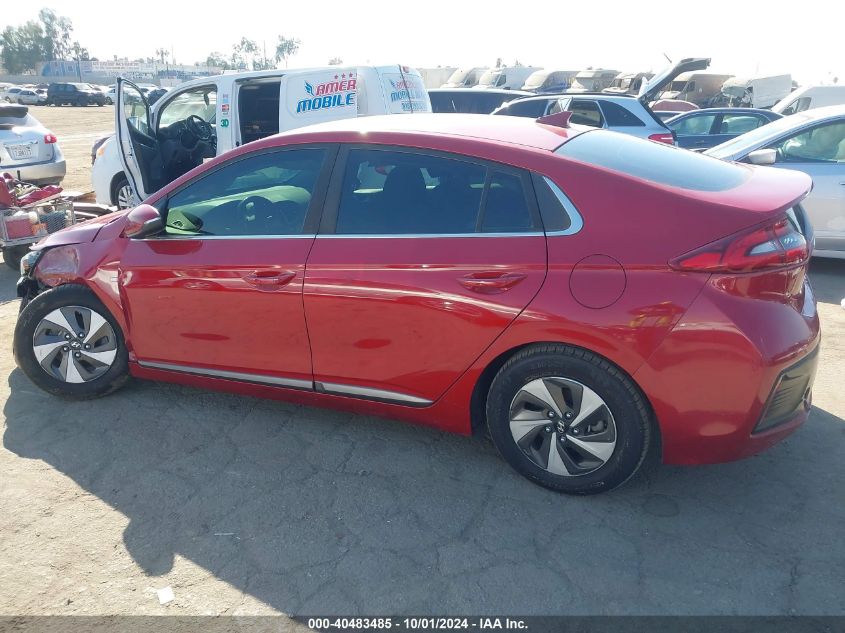 KMHC75LC6KU112675 2019 Hyundai Ioniq Hybrid Sel