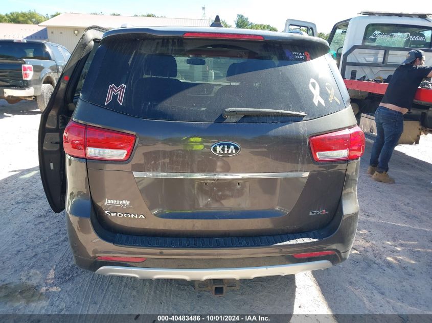 KNDME5C17G6183120 2016 Kia Sedona Sxl