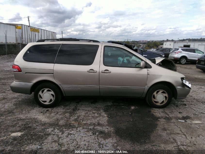 2002 Toyota Sienna Le VIN: 4T3ZF13C32U503232 Lot: 40483492