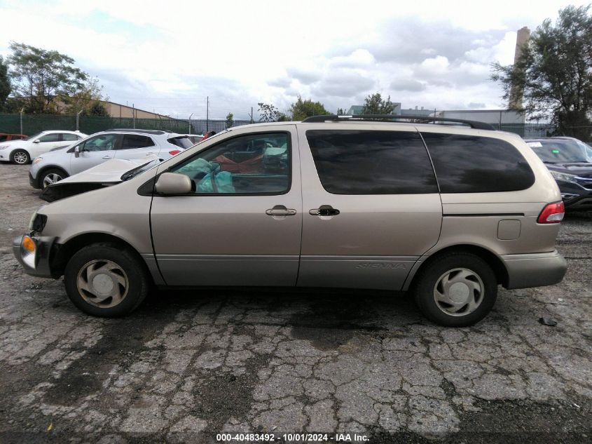 2002 Toyota Sienna Le VIN: 4T3ZF13C32U503232 Lot: 40483492