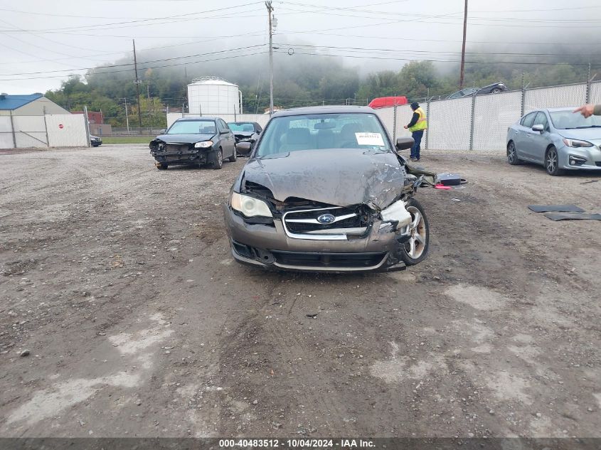 2009 Subaru Legacy 2.5I VIN: 4S3BL616397221165 Lot: 40483512