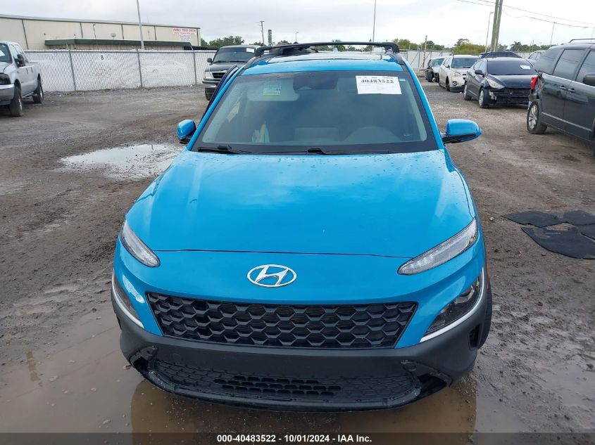 2023 Hyundai Kona Sel VIN: KM8K32ABXPU966804 Lot: 40483522