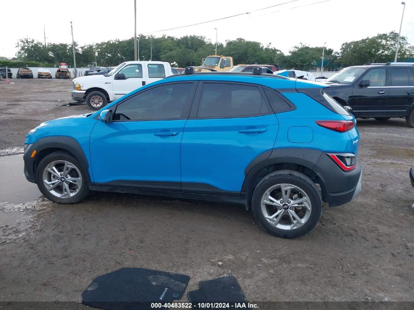 2023 Hyundai Kona Sel VIN: KM8K32ABXPU966804 Lot: 40483522