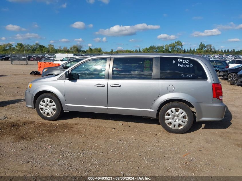 2018 Dodge Grand Caravan Se VIN: 2C4RDGBG2JR340269 Lot: 40483523