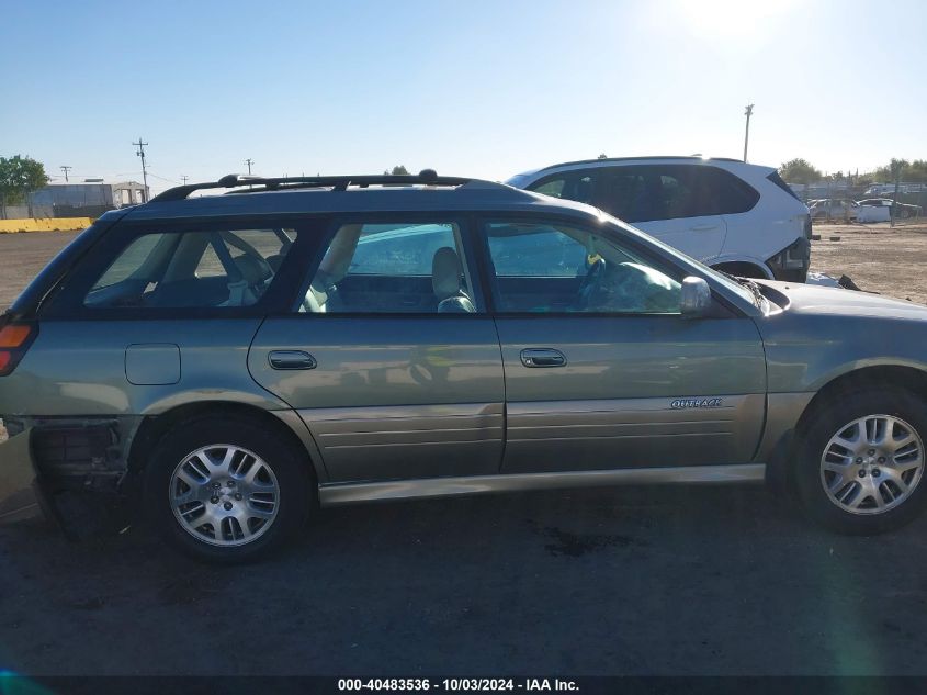 2004 Subaru Outback Limited VIN: 4S3BH686047623757 Lot: 40483536