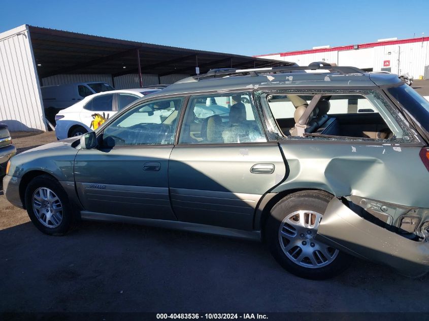 2004 Subaru Outback Limited VIN: 4S3BH686047623757 Lot: 40483536