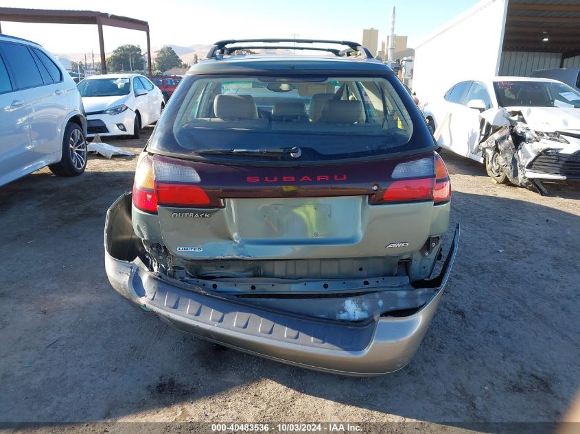 2004 Subaru Outback Limited VIN: 4S3BH686047623757 Lot: 40483536