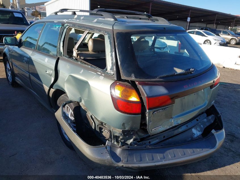 2004 Subaru Outback Limited VIN: 4S3BH686047623757 Lot: 40483536