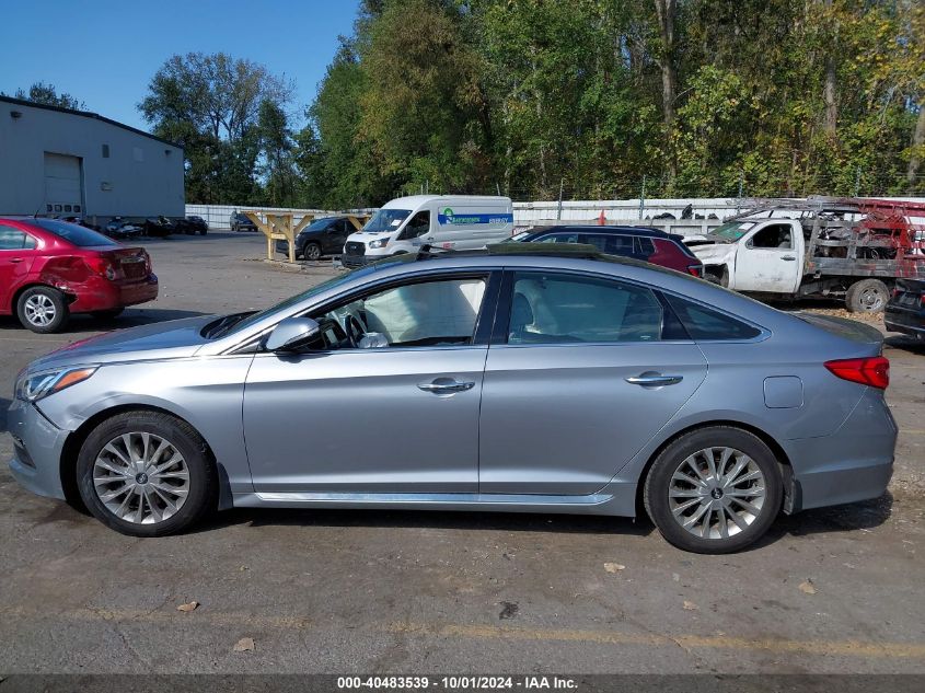 5NPE34AF0FH138382 2015 Hyundai Sonata Limited