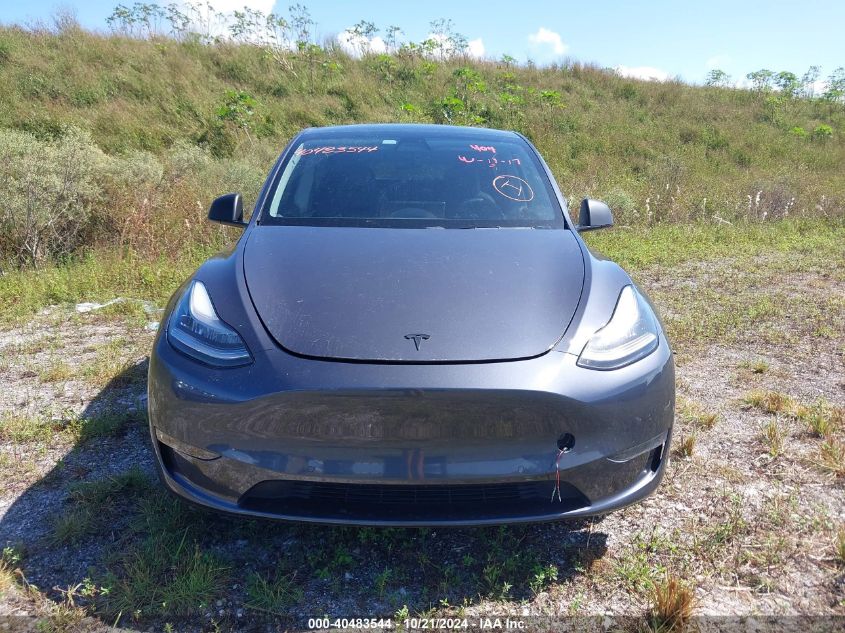 2021 Tesla Model Y Long Range Dual Motor All-Wheel Drive VIN: 5YJYGDEE1MF067482 Lot: 40483544