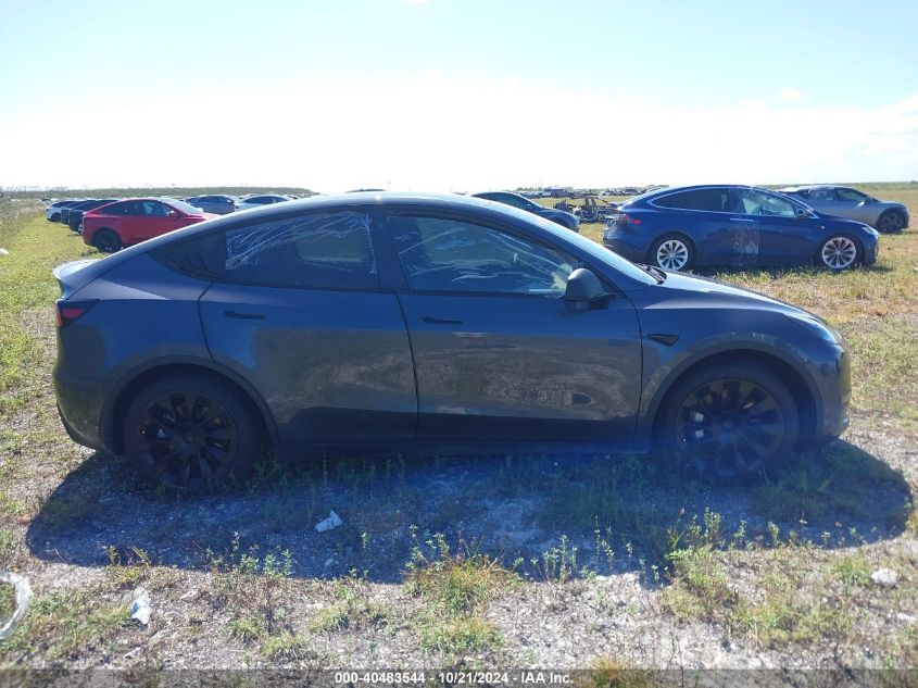 2021 Tesla Model Y Long Range Dual Motor All-Wheel Drive VIN: 5YJYGDEE1MF067482 Lot: 40483544