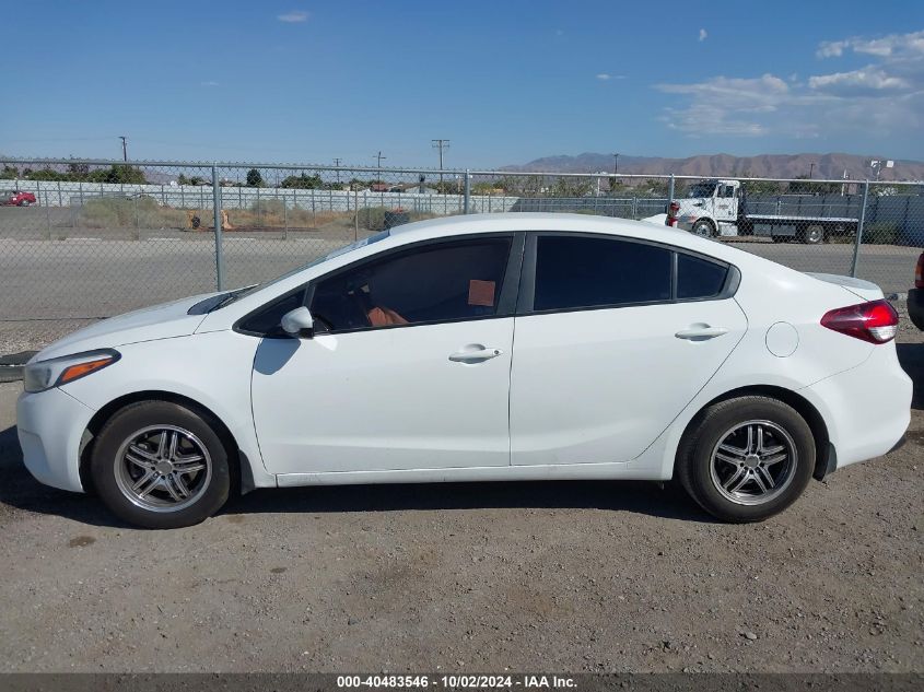 2017 Kia Forte Lx VIN: 3KPFK4A71HE066468 Lot: 40483546