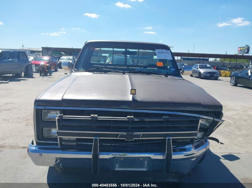 1986 Chevrolet C10 VIN: 1GCEC14H4GS123852 Lot: 40483556