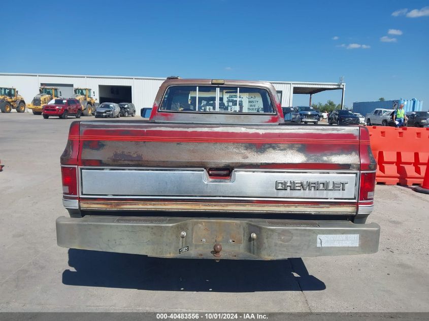 1986 Chevrolet C10 VIN: 1GCEC14H4GS123852 Lot: 40483556