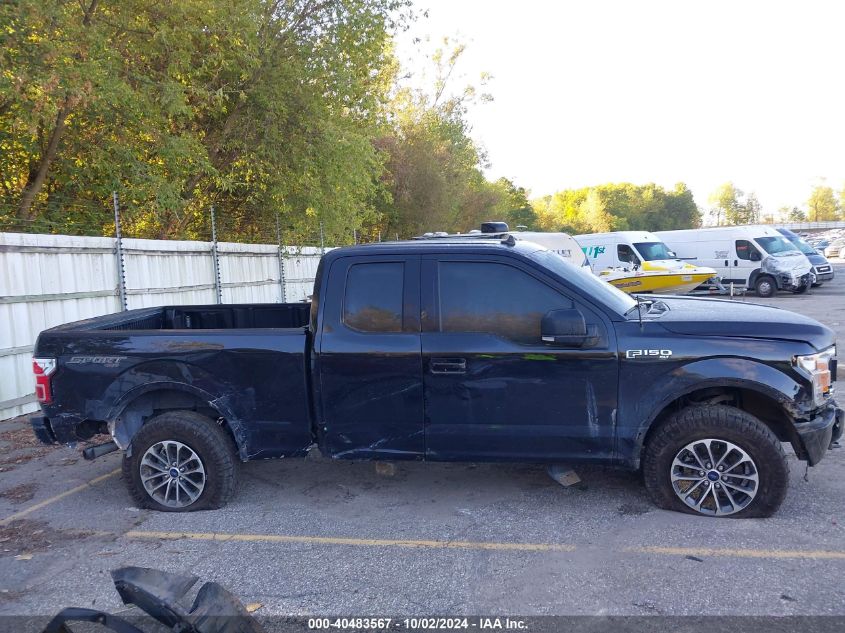 1FTEX1EP0KKD80350 2019 Ford F-150 Xlt