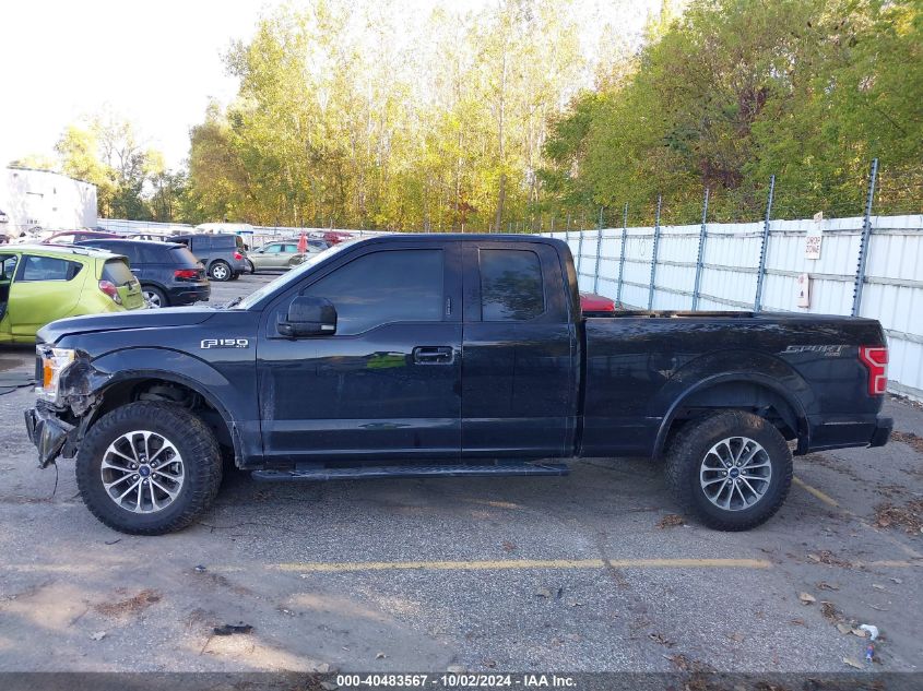 1FTEX1EP0KKD80350 2019 Ford F-150 Xlt