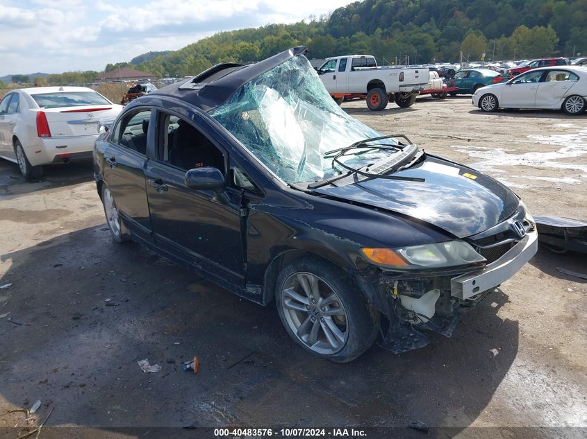 2008 HONDA CIVIC VIN: 2HGFA555X8H708631