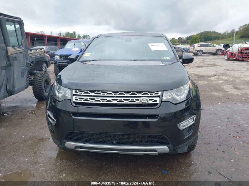 2016 Land Rover Discovery Sport Hse Lux VIN: SALCT2BG4GH593666 Lot: 40483579