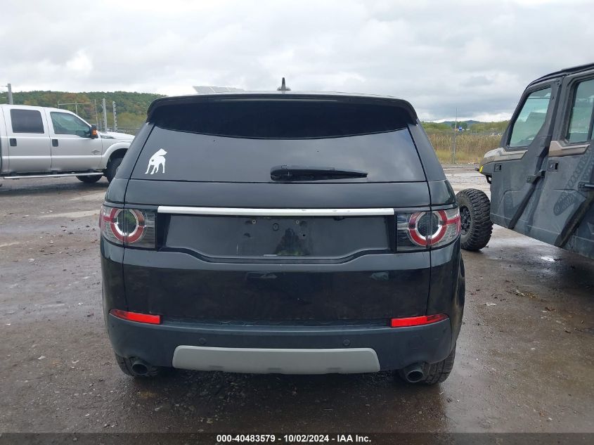 2016 Land Rover Discovery Sport Hse Lux VIN: SALCT2BG4GH593666 Lot: 40483579