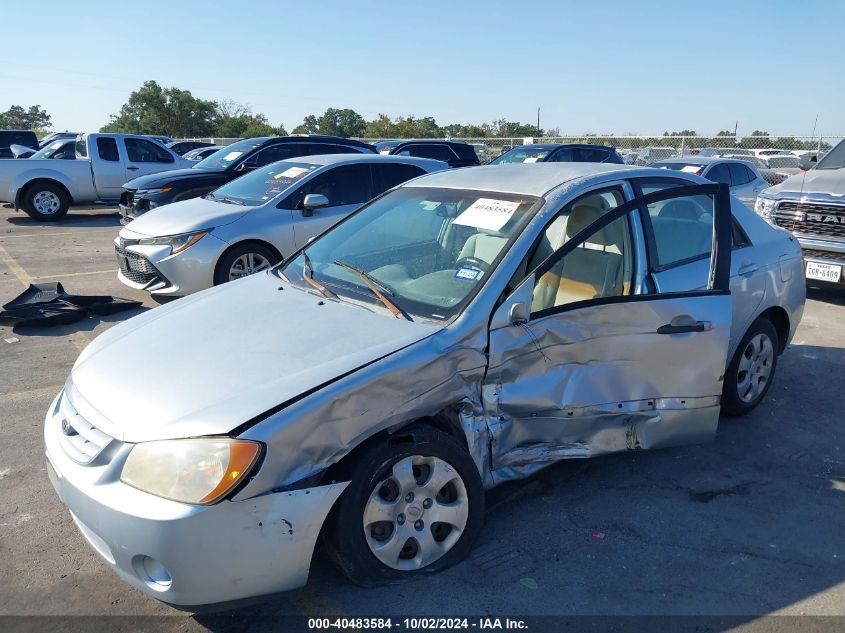 2006 Kia Spectra Ex/Lx/Sx VIN: KNAFE121265373279 Lot: 40483584