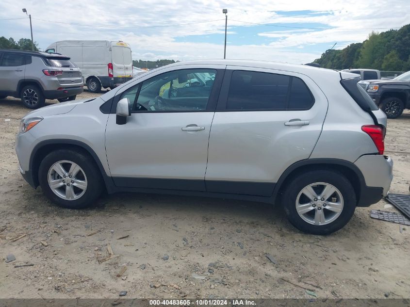 2020 Chevrolet Trax Fwd Ls VIN: KL7CJKSB7LB319860 Lot: 40483605