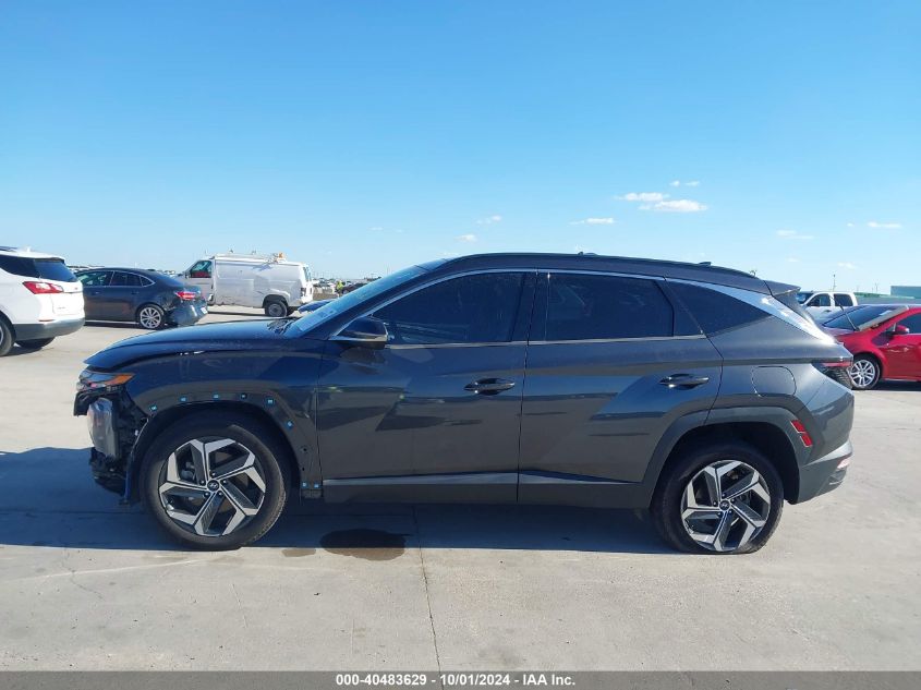 2022 Hyundai Tucson Limited VIN: 5NMJECAE7NH014583 Lot: 40483629