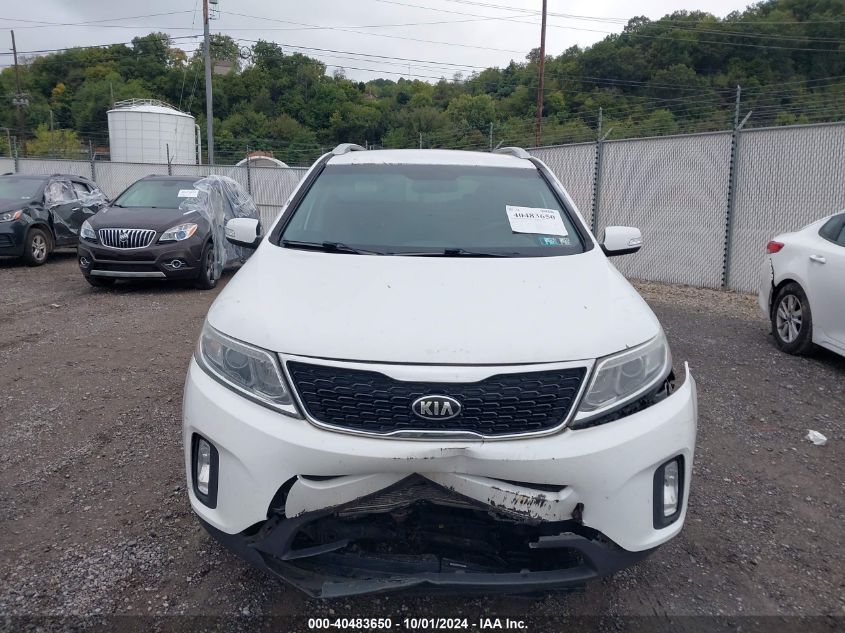 5XYKUDA77FG652570 2015 Kia Sorento Ex V6