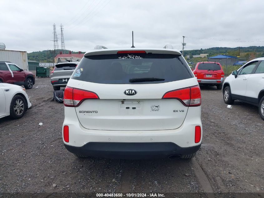 5XYKUDA77FG652570 2015 Kia Sorento Ex V6