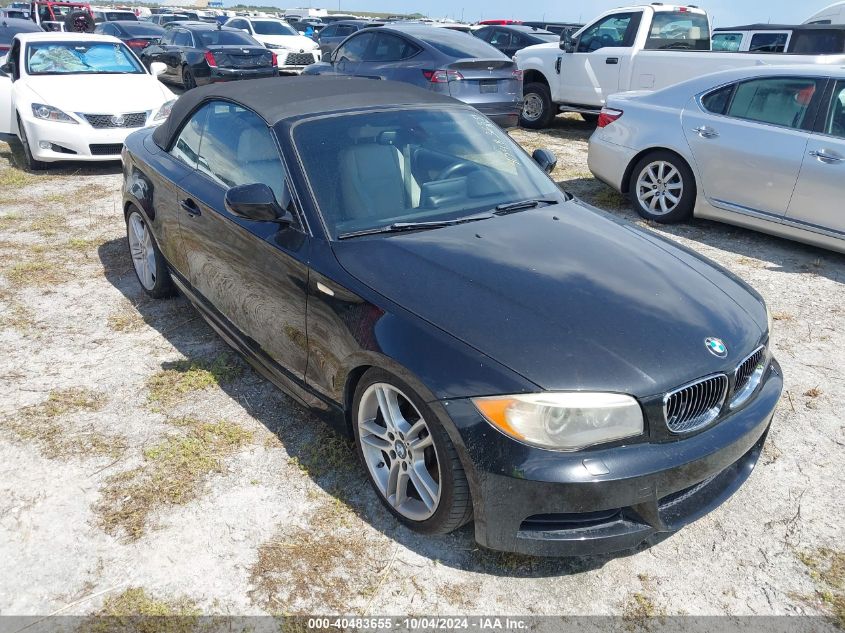 WBAUN7C55CVM26144 2012 BMW 135I