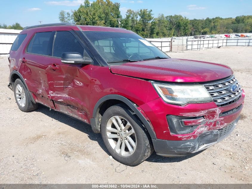 VIN 1FM5K7D87GGA42431 2016 Ford Explorer, Xlt no.1