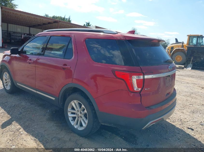 VIN 1FM5K7D87GGA42431 2016 Ford Explorer, Xlt no.3