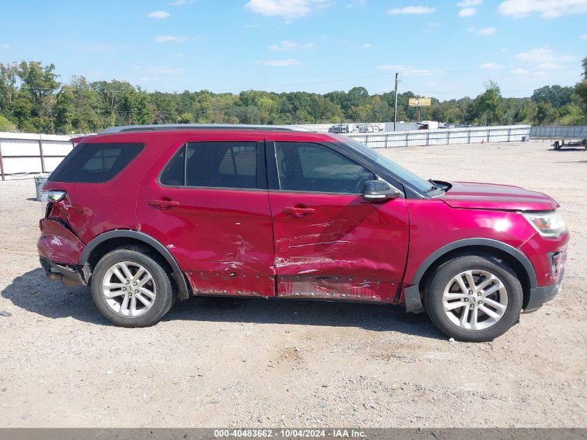 2016 Ford Explorer Xlt VIN: 1FM5K7D87GGA42431 Lot: 40483662