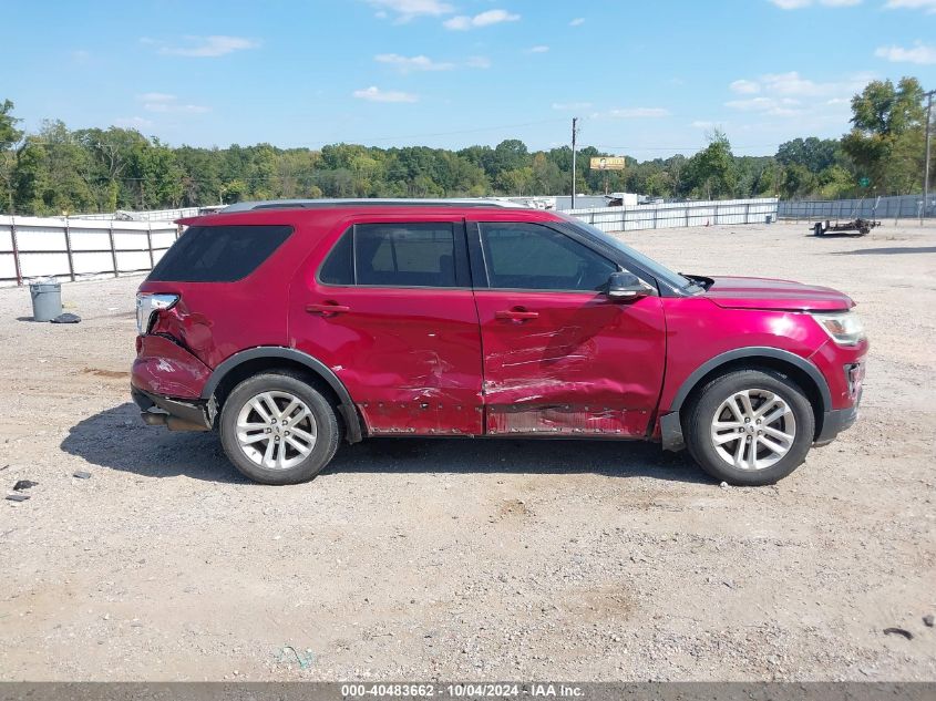 2016 Ford Explorer Xlt VIN: 1FM5K7D87GGA42431 Lot: 40483662