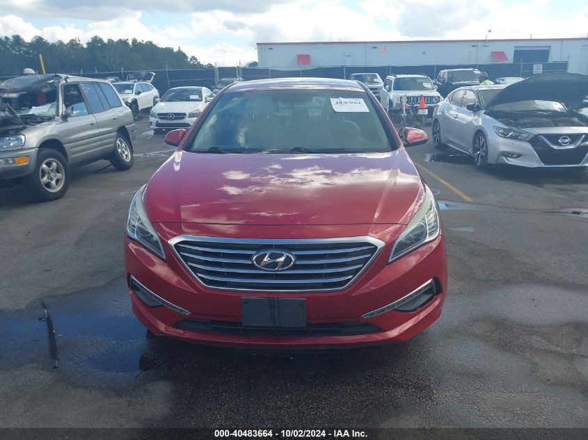 2015 Hyundai Sonata Se VIN: 5NPE24AF6FH158364 Lot: 40483664