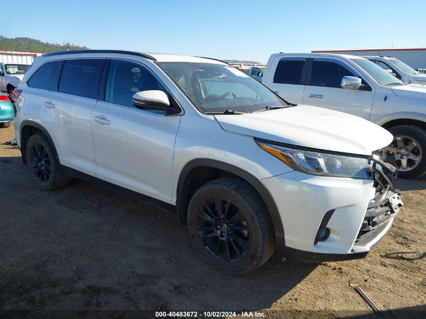 5TDJZRFH4KS956299 2019 TOYOTA HIGHLANDER - Image 1