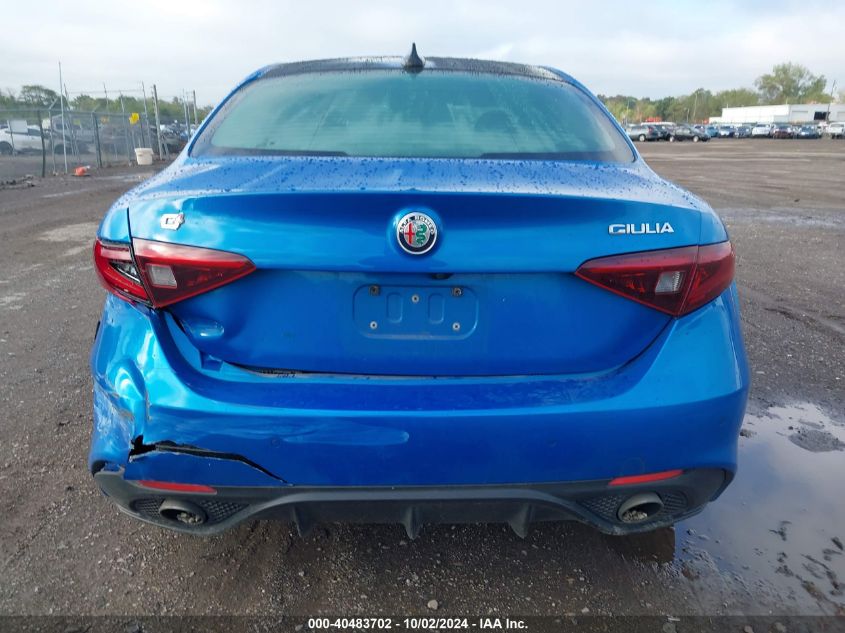 2019 Alfa Romeo Giulia Ti Sport Awd VIN: ZARFANBN7K7611771 Lot: 40483702